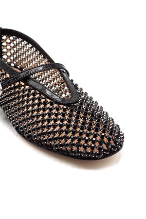 Ballerina nera in rete traforata CHANTAL 1962 | 3149NERO